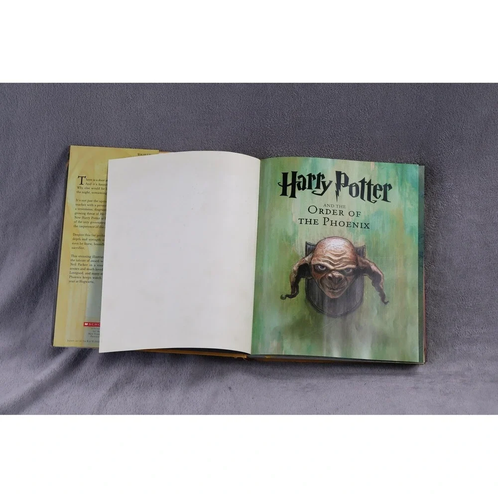 Harry Potter And The Order Of The Phoenix J.K. Rowling Jim Kay HC Scholastic